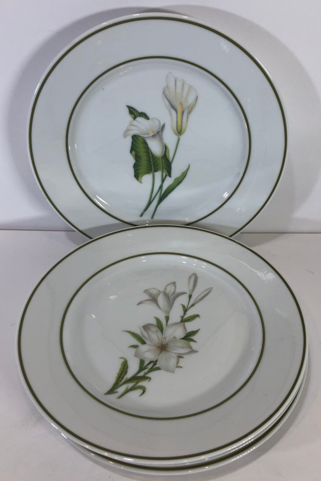 Vintage Bavaria JKW Porcelain Salad Plate Western Germany "Josef Kuba"