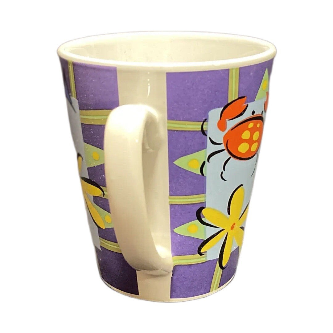 Rare Riviera Van Beers Ceramic Coffee Mug IN THE SEA Signature Housewares Cup