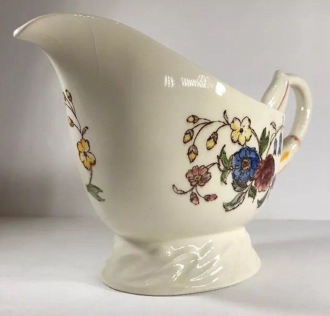 Vintage Vernon Kilns MAY FLOWER Hand Painted Dinnerware Collection USA