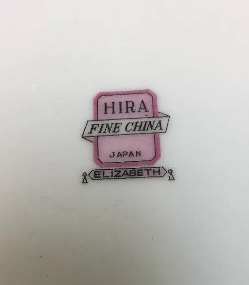 Hira ELIZABETH 4 Dinner Plates Fine China Japan White Floral Dinnerware 10 1/8"D