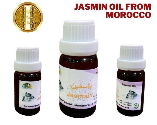 Jasmine Essential Oil for Skin from Morocco 10 ML