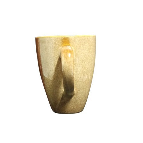 Gibson Elite 4-Mugs REGENT CLASSIC TAUPE 12 Oz, Brown &Tan Stripes Coffee Tea 