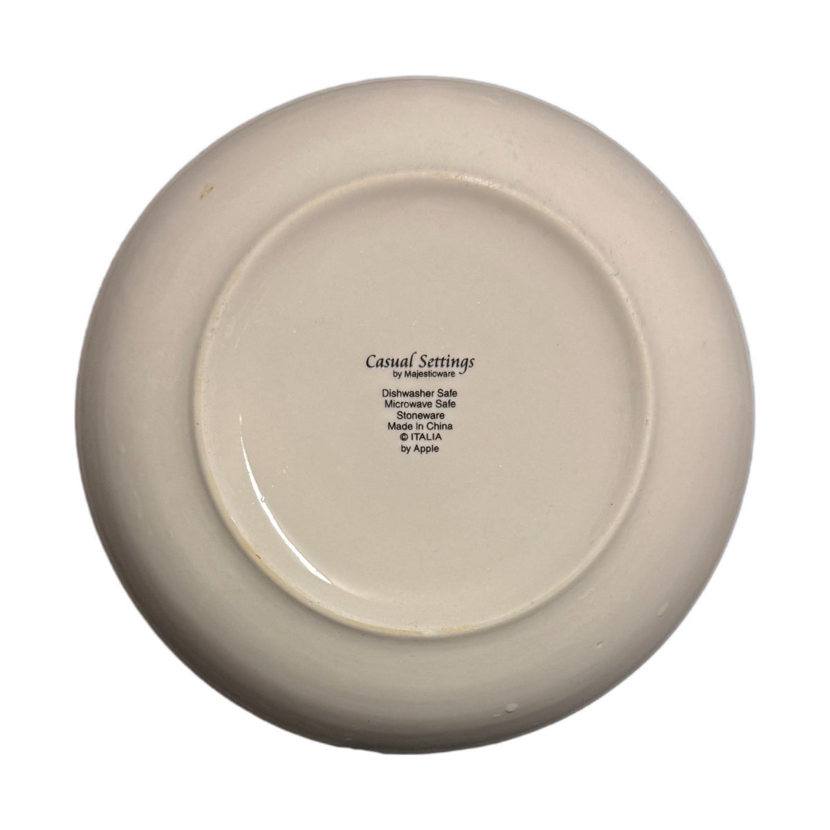 Set of 4 Majesticware ITALIA by Apple Bowls 7 3/4” Cityscape Stoneware