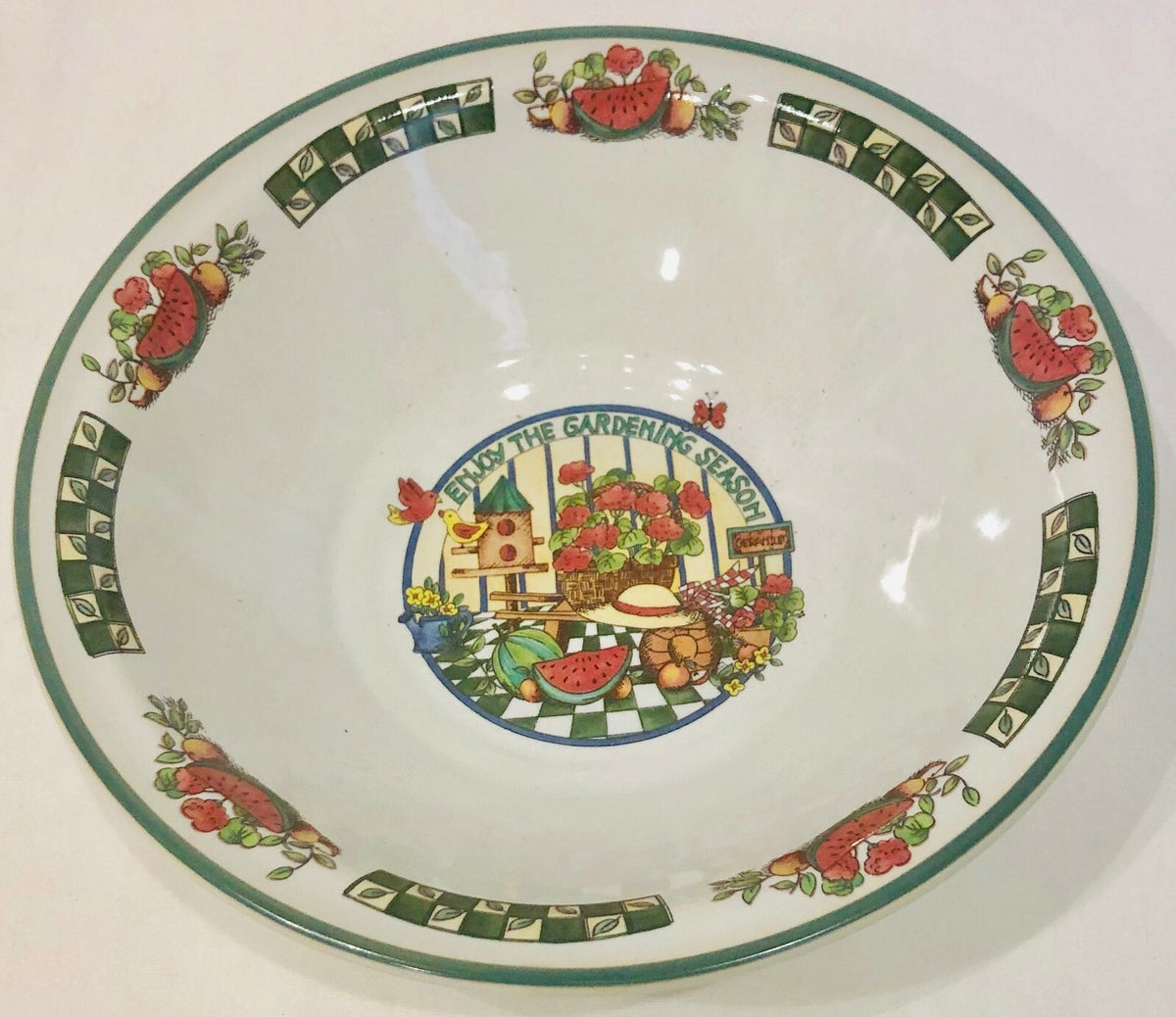 International Tableworks GARDENING SEASON Stoneware Dinnerware Collection