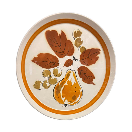 Mikasa Duplex Harvest Chop Plate Platter 12.75” Ben Seibel T-208 Japan 1970s