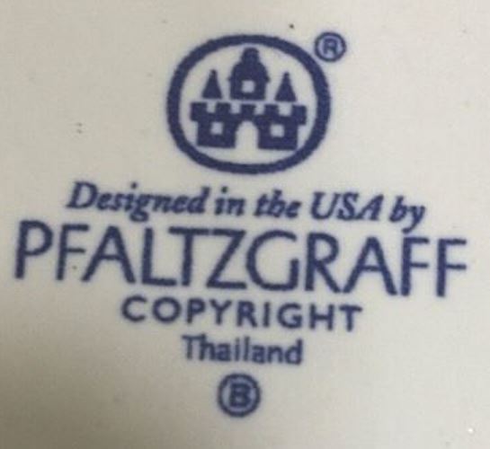 Pfaltzgraff "BLUE ISLE" Dinnerware Serving Ware Collection USA Blue Green White