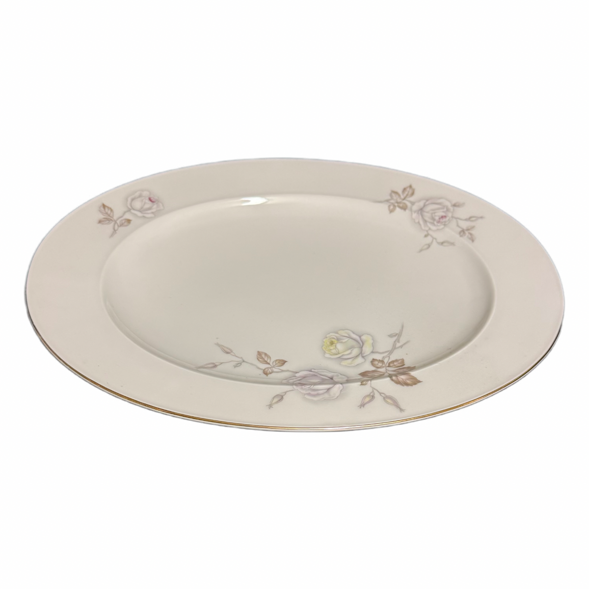 Johann Haviland Sweetheart Rose Oval Platter 12 5/8” Bavaria Germany VTG