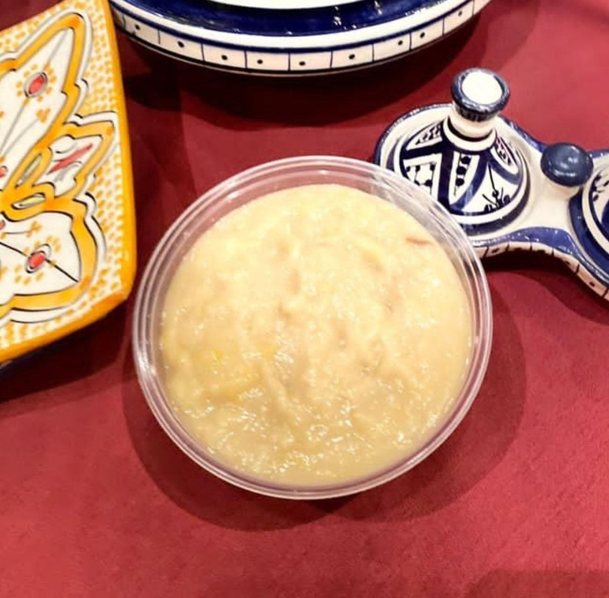 Preserved Lemon Paste Rub Natural Ingredients Authentic Moroccan Chef Made 
