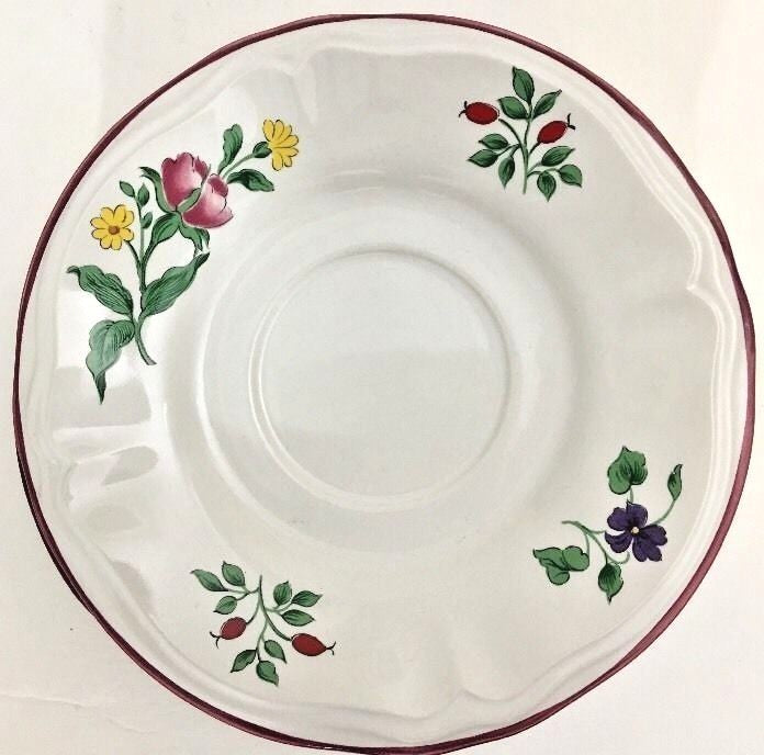 Rosalynn Saucer A Carleton Varney Design Japan 6.25"