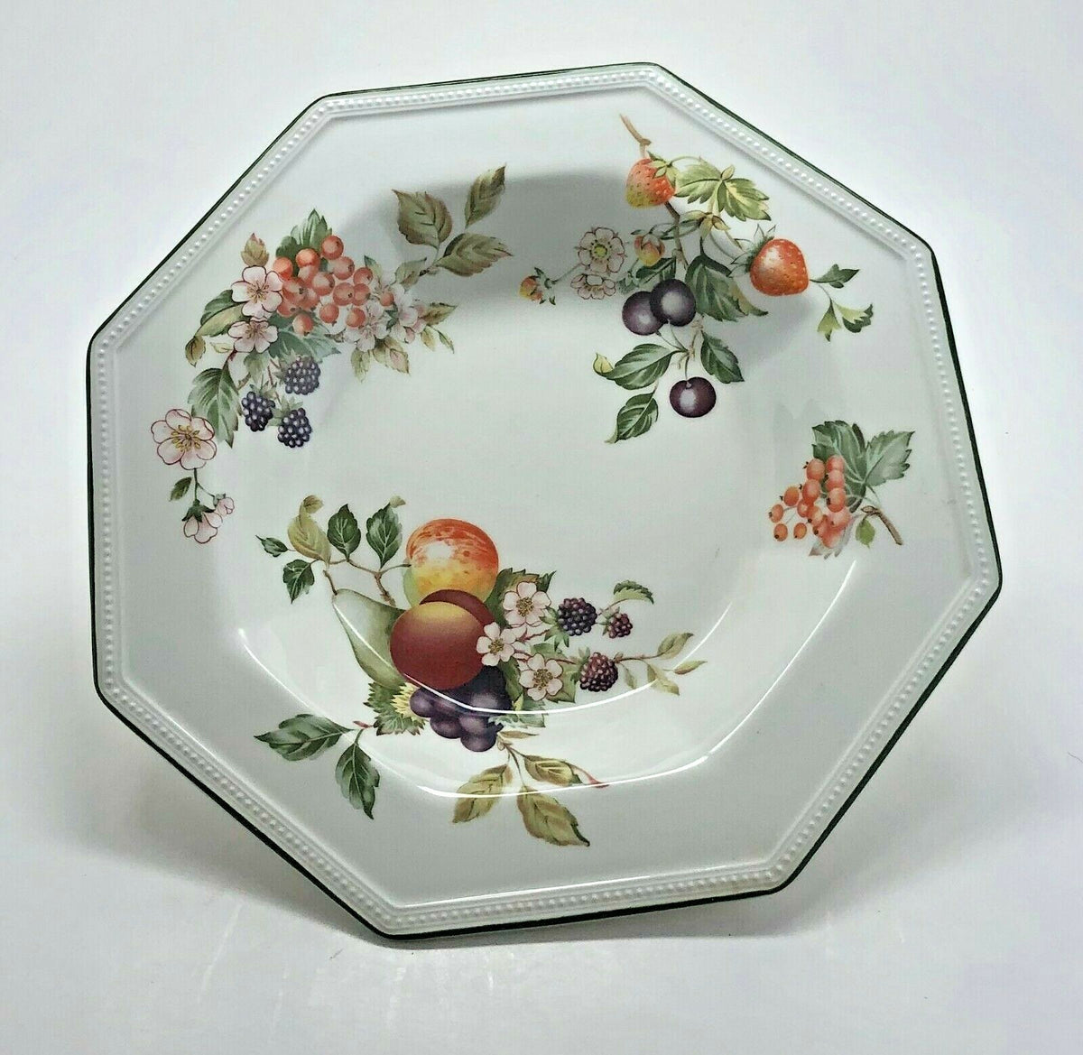 Johnson Brothers FRESH FRUIT Dinnerware England Porcelain Octagonal Collection