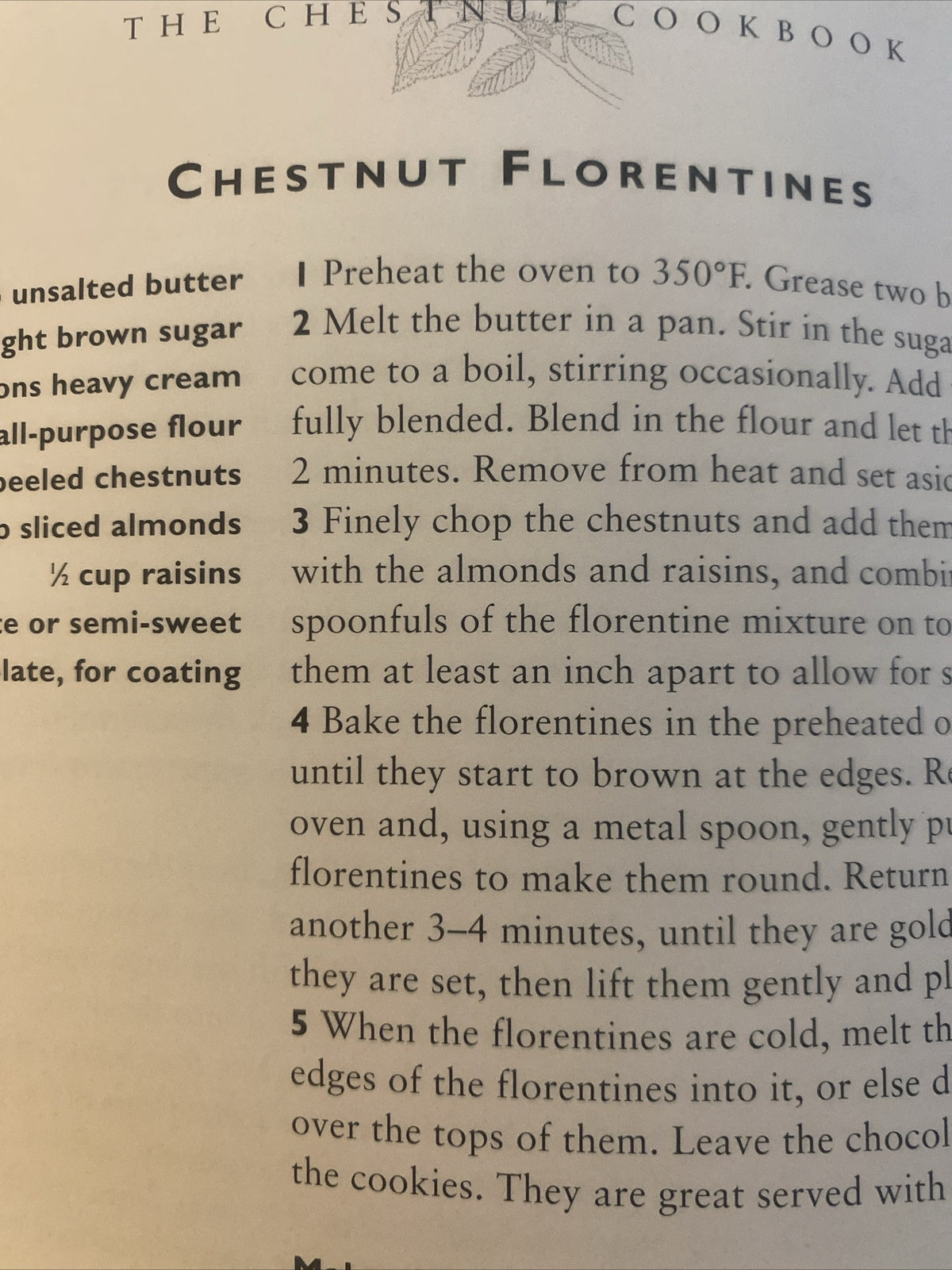 The Chestnut Cookbook Hamlyn Cookbook Series