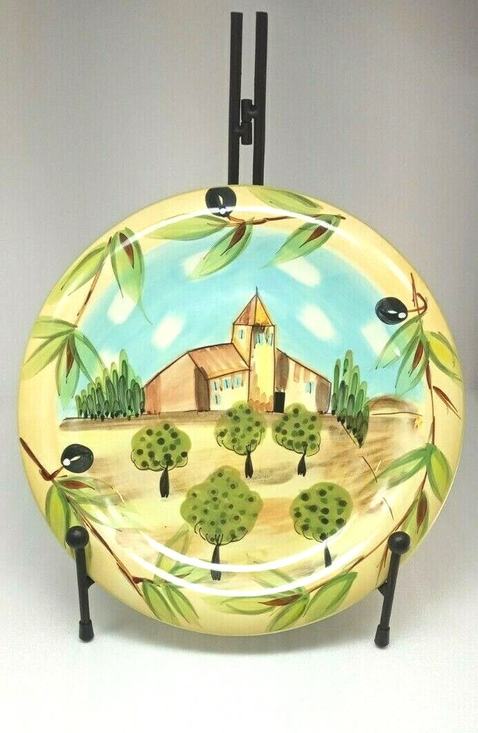 Campagna by Giani for Ambiance Collections Dinner plate 10 1/2” D