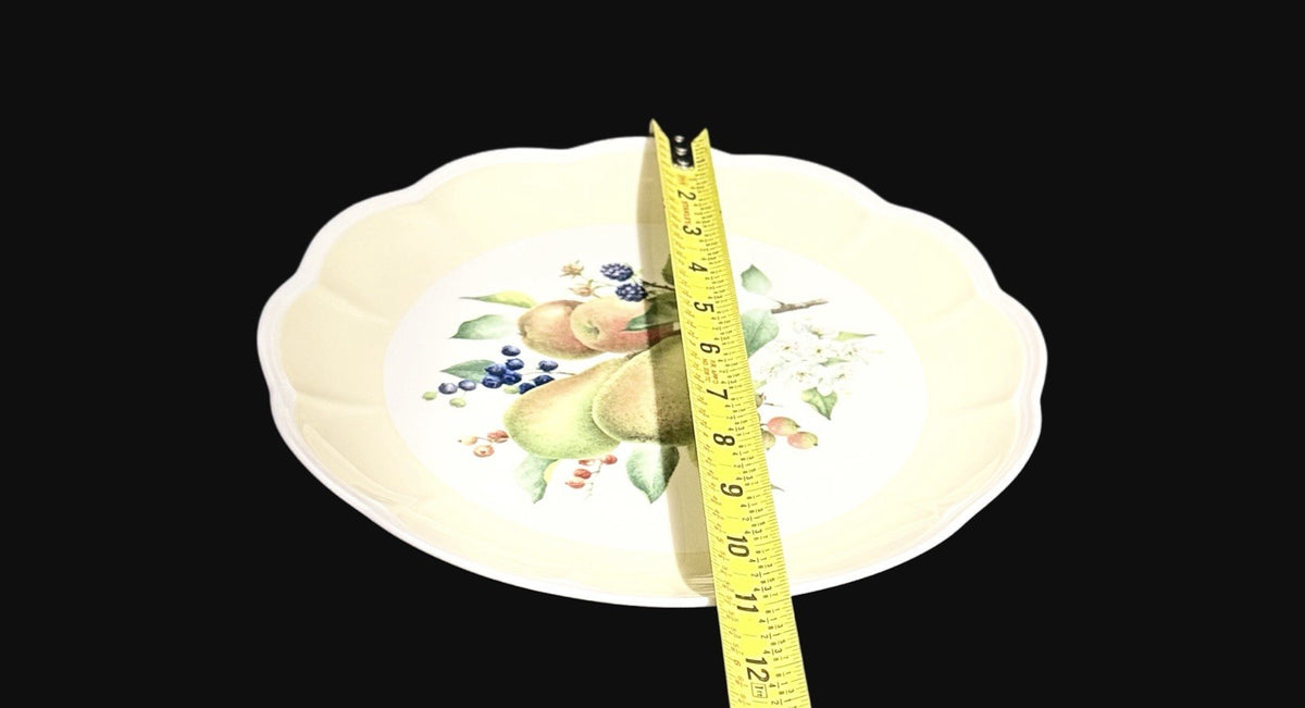 Lenox Pear Blossom Plates Set of 5 – Catherine McClung Orchard in Bloom 11” D