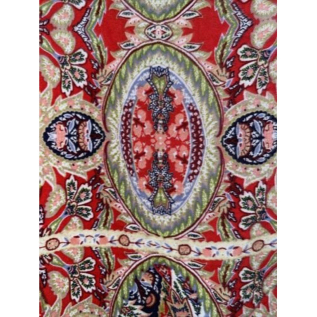 Lulu's Women Tank Top Red Sleeveless Blouse S. Paisley Sleeveless Crew Neck Boho