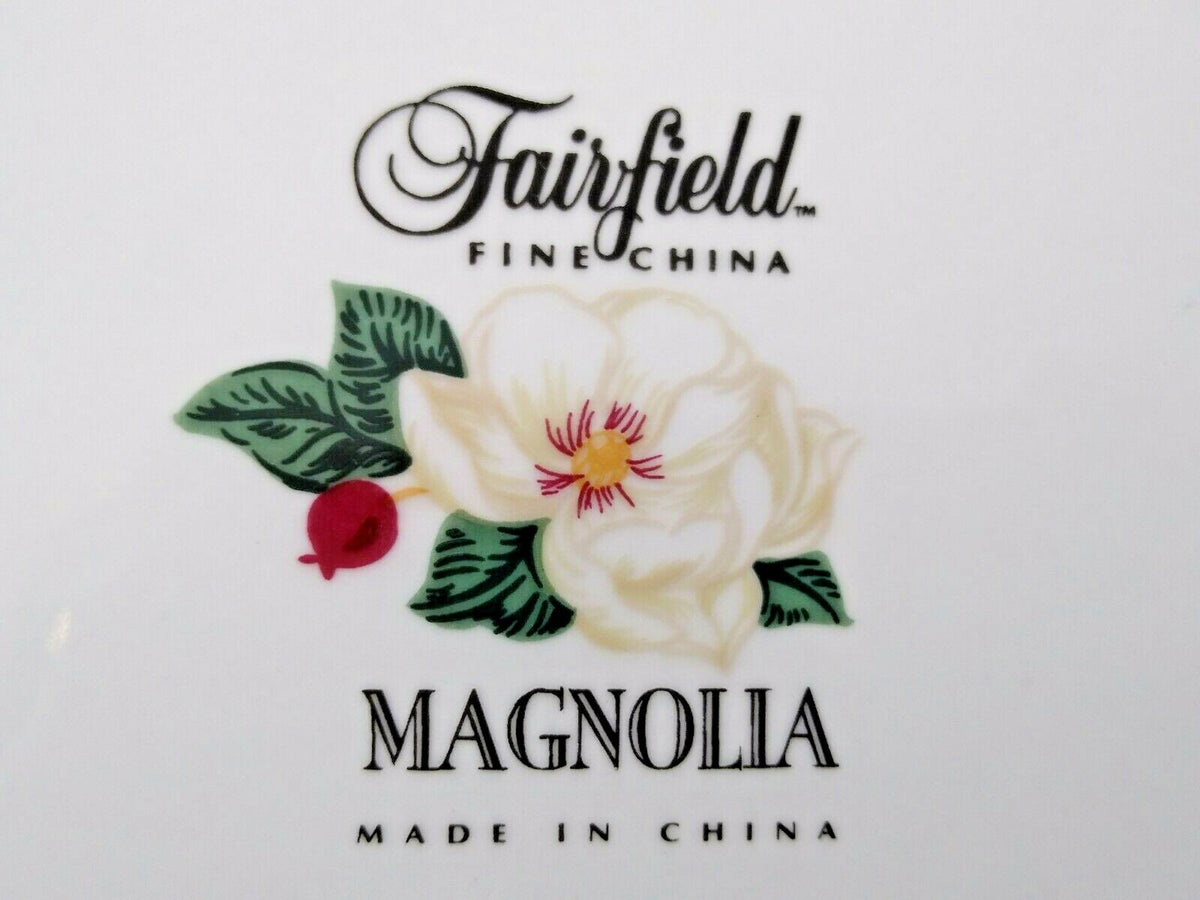 Fairfield Fine China Magnolia Dinnerware Collection