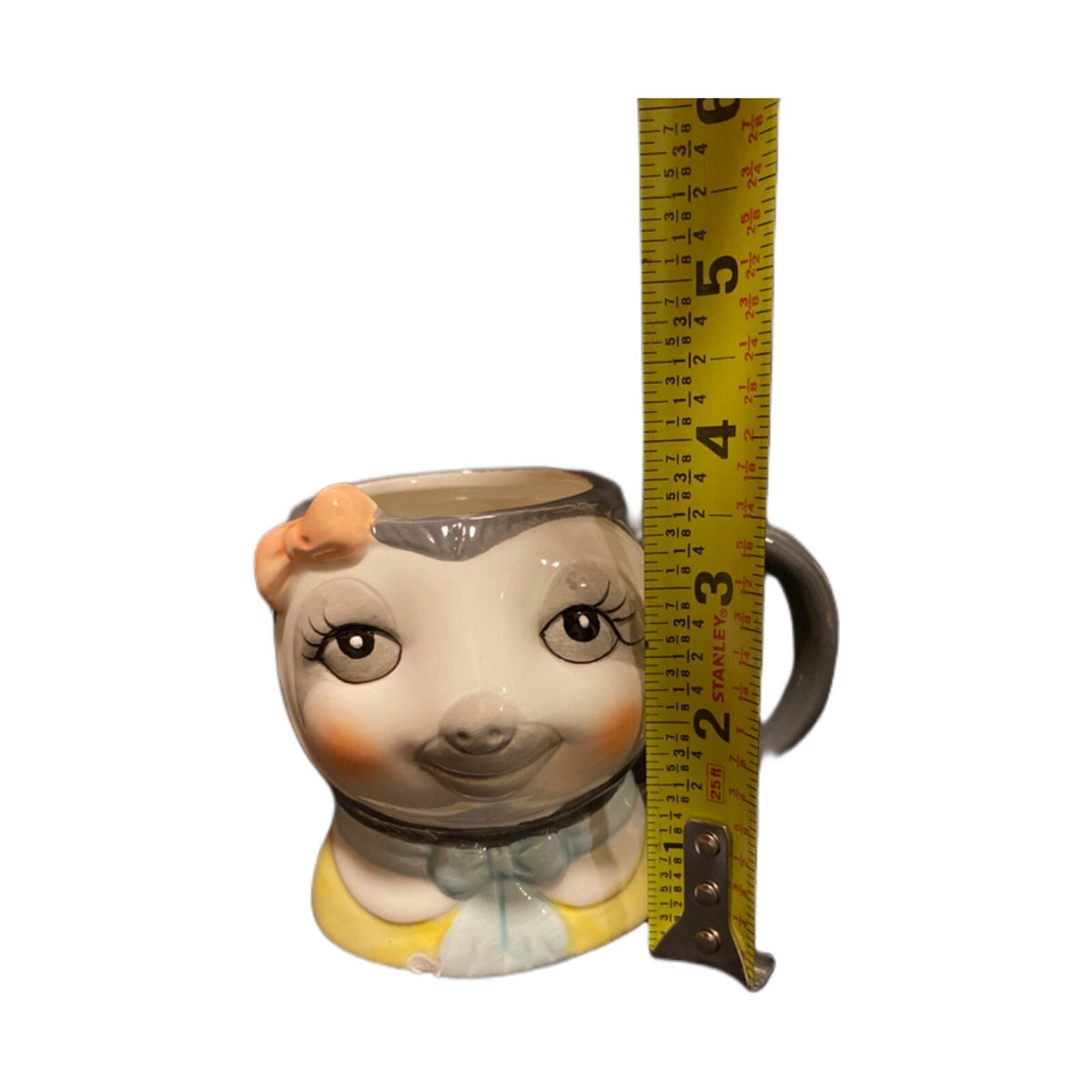 Room Essentials Target Lady Sloth 3D Face Shaped Figure Coffee Mug Figurine Cup