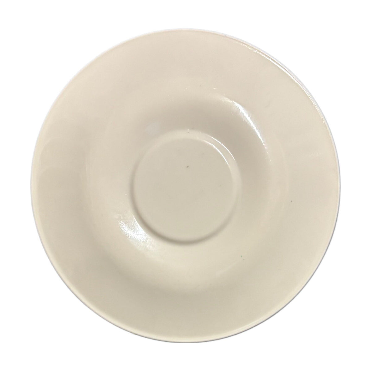 Corelle Corning 7 Saucers Blue Stripe Ivory Plate
