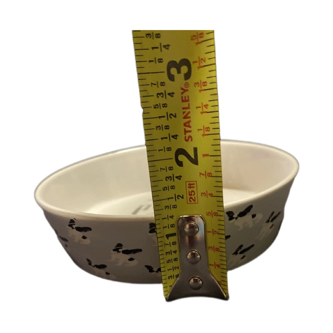 10 Strawberry Street Pet Bowl Pug French Bulldog BONE APPETIT Food Water Dish