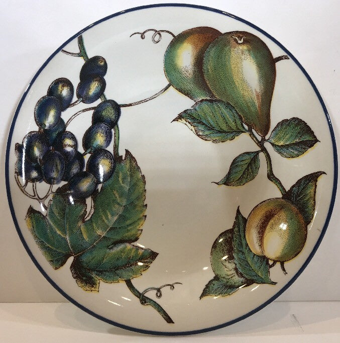 Pier 1 Imports Macintosh 9" Round Vegetable Bowl Eathenware-England