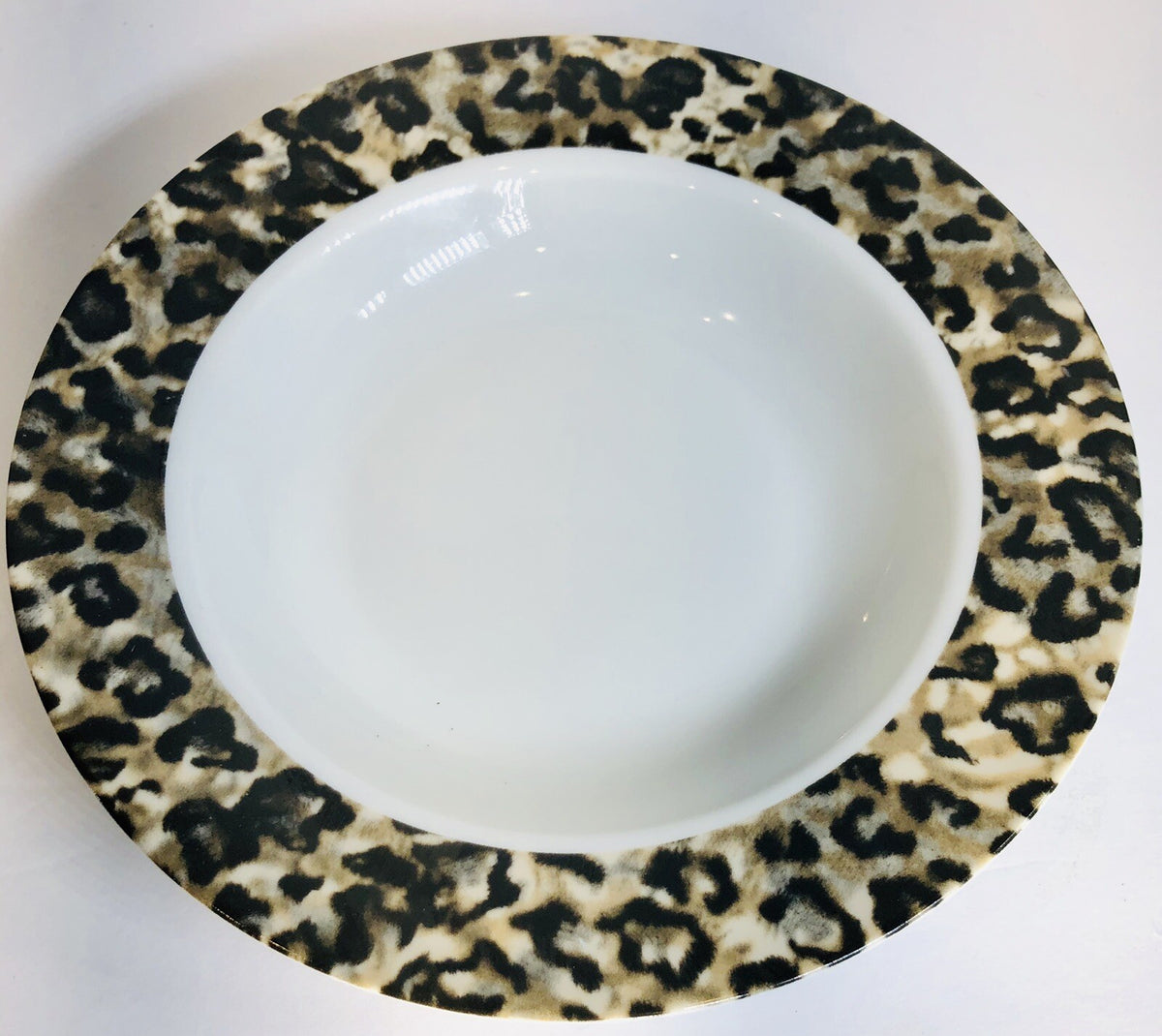 LEOPARD Tienshan Fine China Dinnerware Collection Animal Print Brown Tan Black