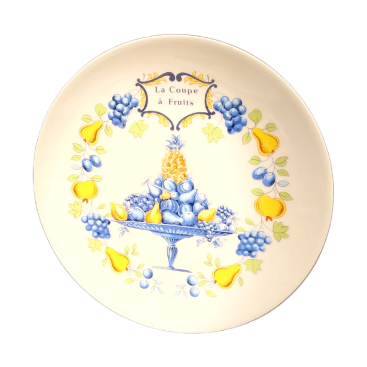 Rare FLORENCE LIMOGES France 6-Porcelaine d'Art Creations Dessert Plates