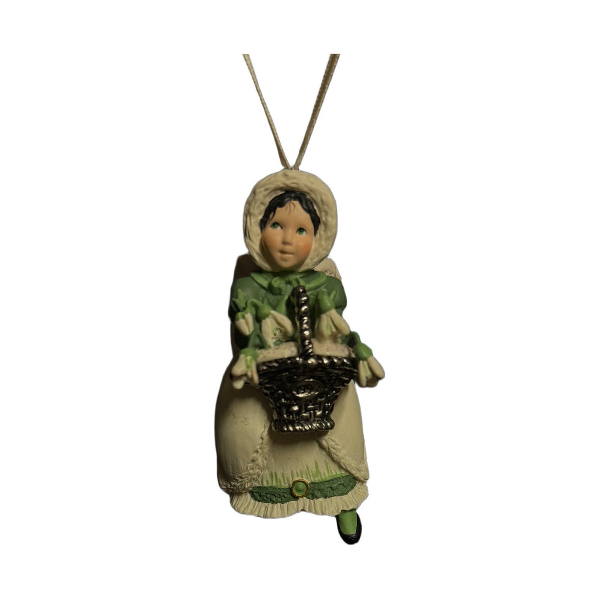 Hallmark Keepsake Ornament 1997 Snowdrop Angel Language of Flowers