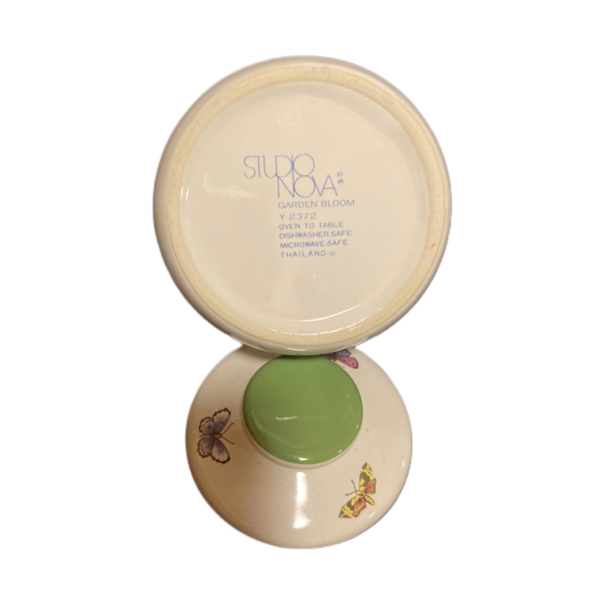 GARDEN BLOOM Studio Nova Mikasa Sugar & Creamer Flowers & Butterflies Set Y2372