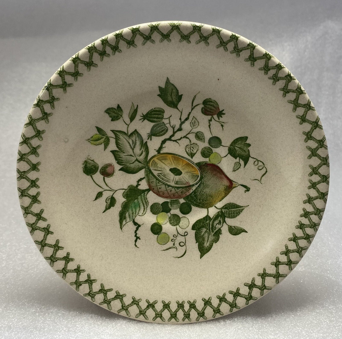 Staffordshire 4-Berry Fruit Bowls Old Granite Johnson Brothers Arbor 5”D England