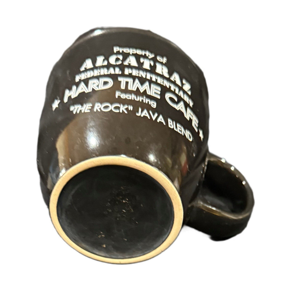 Alcatraz Hard Time Cafe Mug  “The Rock” Java Blend Souvenir Coffee Cup 5" H