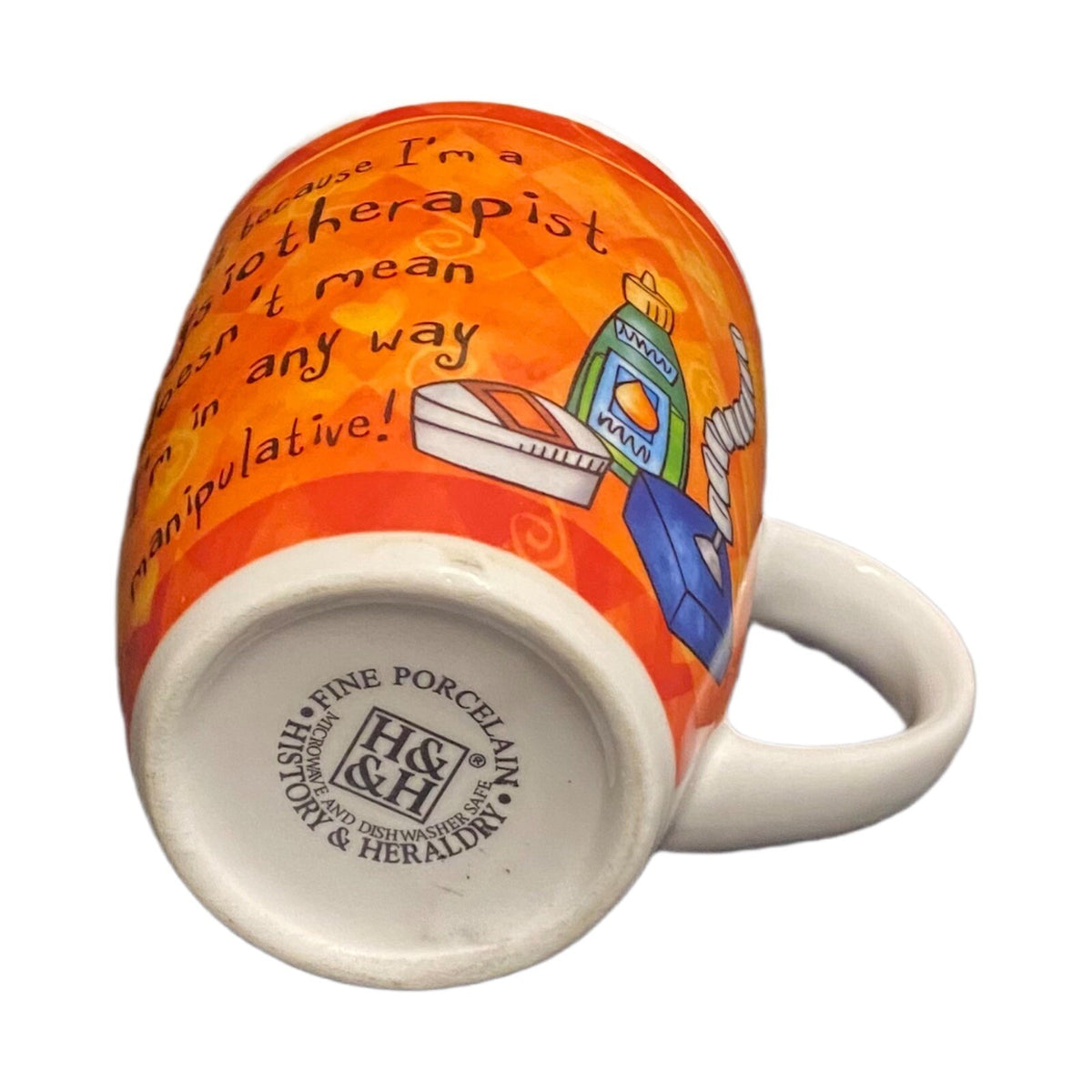 History & Heraldry Mug FIRST CLASS PHYSIOTHERAPIST Fine Porcelain Coffee Tea Cup