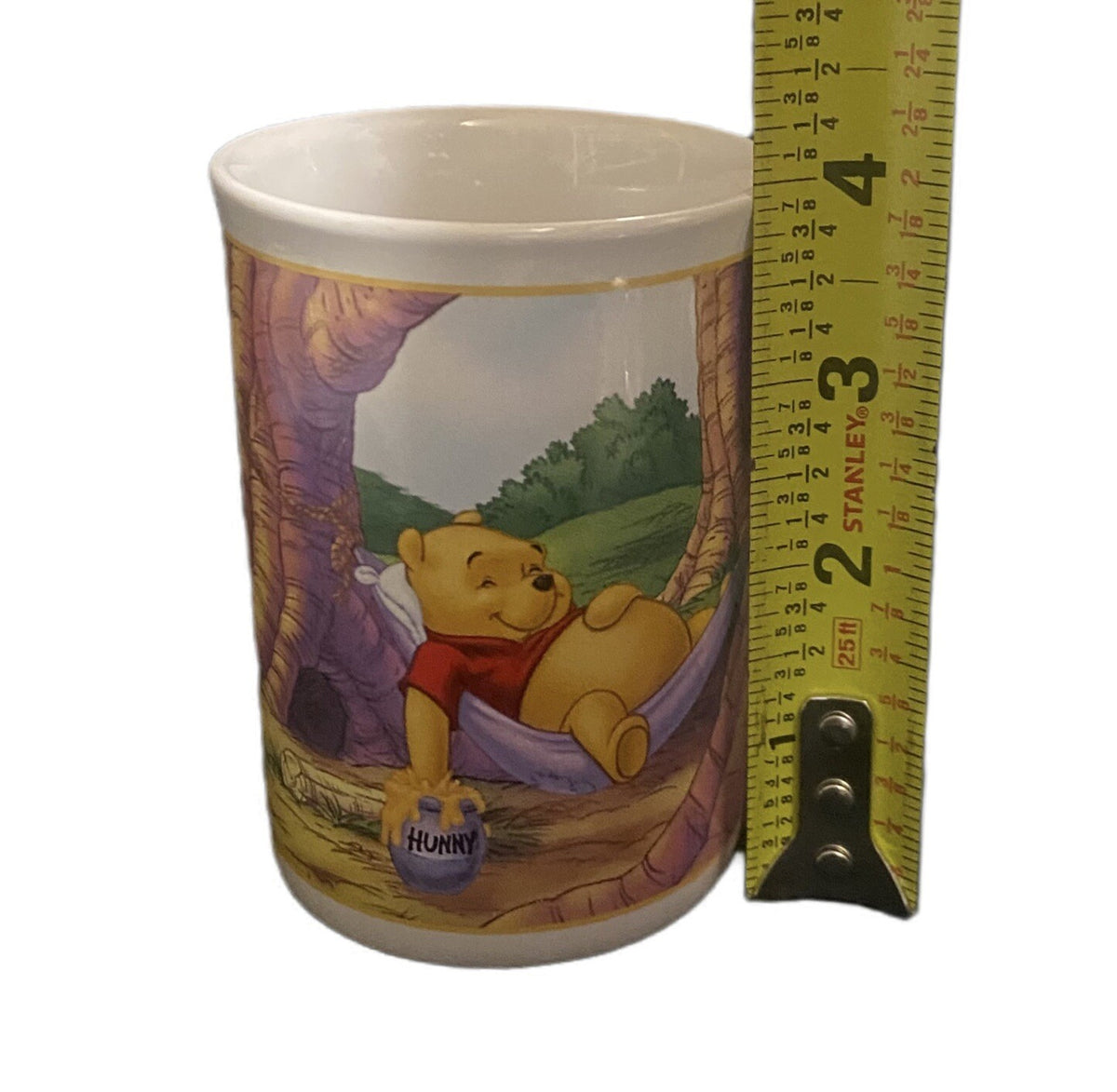 Disney Mug WINNIE THE POOH Pooh's Thotful Spot Houston Harvest Coffee Tea Cup