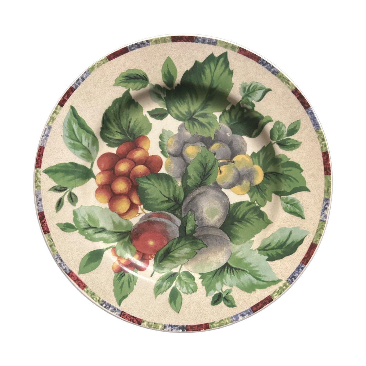 The Sakura Table 4-Salad Plates Sonoma Ceramic Dessert Dish Excell Home Fashions