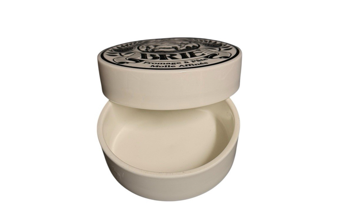Twos Company Cook With Love Brie Baker 4 5/8” Cheese Crock