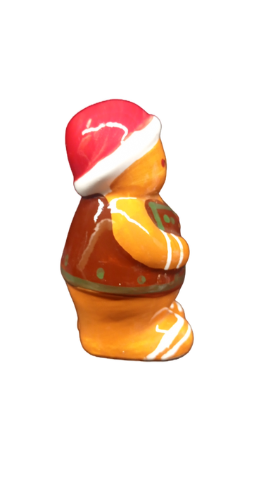 Vintage Christmas Holiday Salt-Pepper Shakers Gingerbread Man Gingerbread House