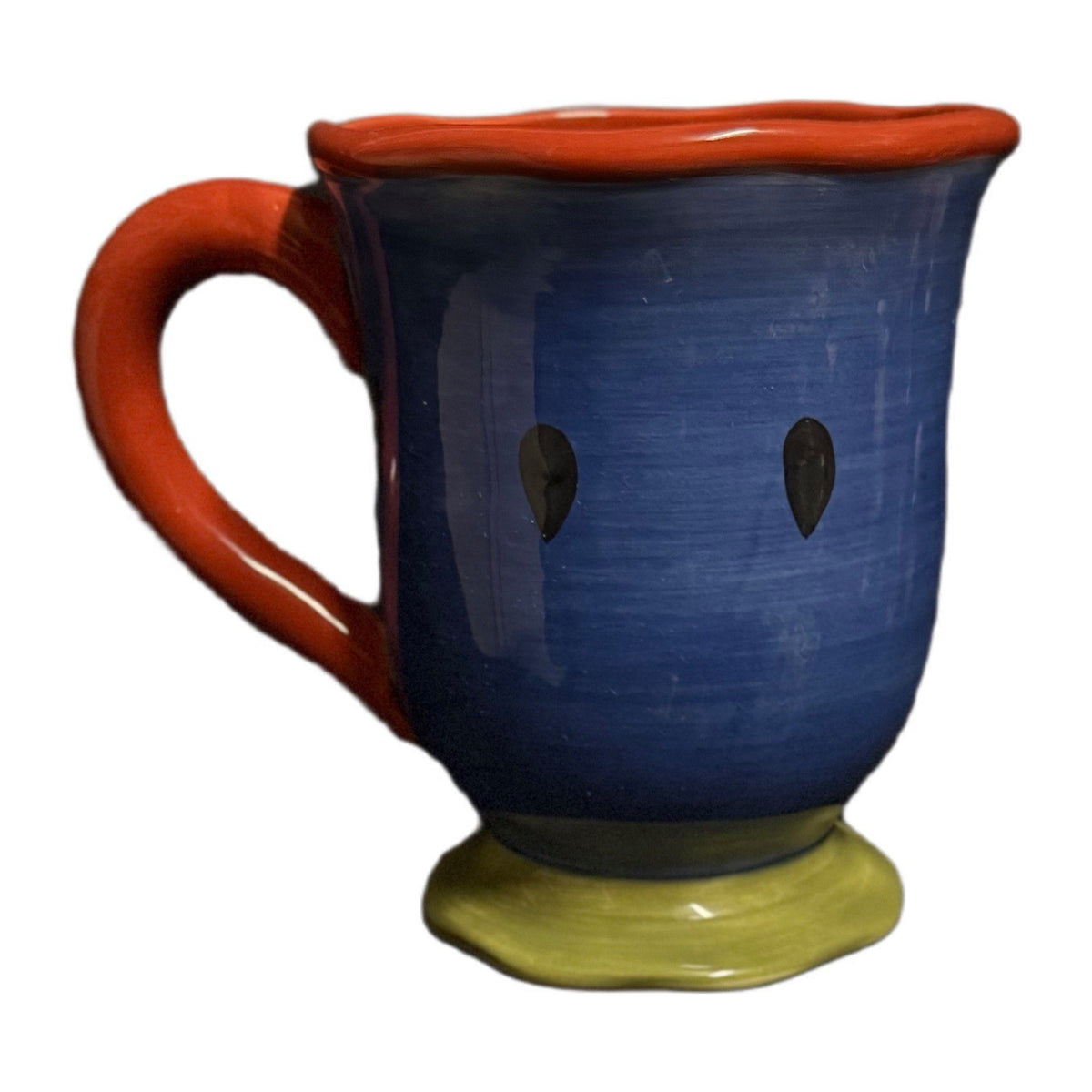 Certified Intl Susan Winget Watermelon Mug Hand Painted Ceramic Summer Cup