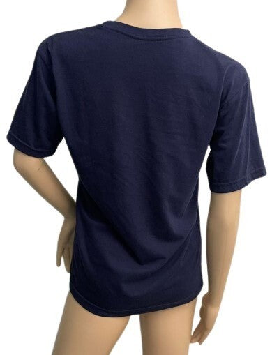The Beatles T-Shirt By Amaya Blue white Crew Neck Short Sleeves