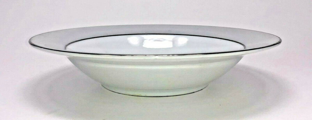 Vintage China Noritake "FERNWOOD" Japan Dinnerware Collection 5444 Platinum Band