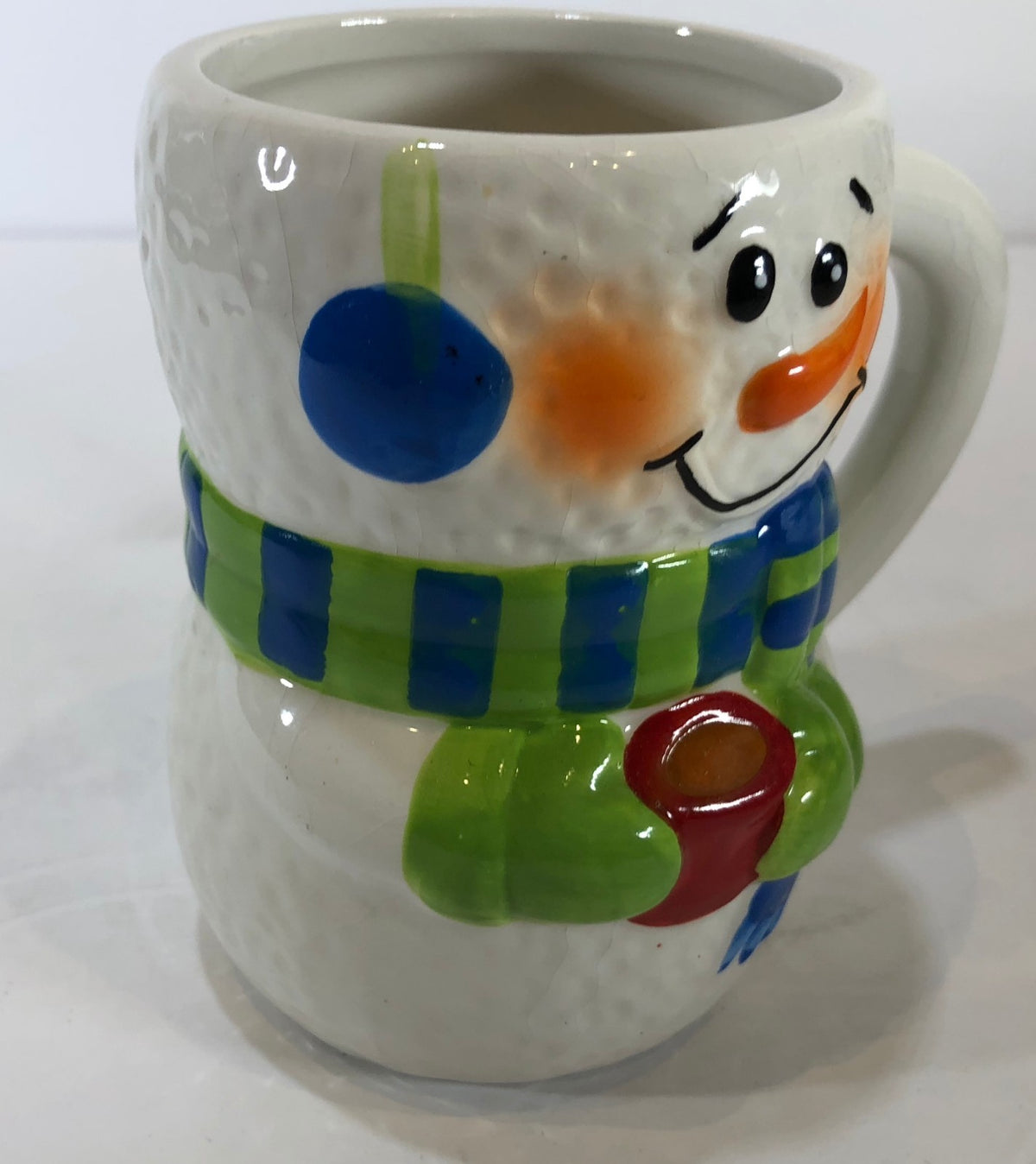 Winter Snowman Coffee Mug CIB Cup Bay Island Inc. Drinkware Collection