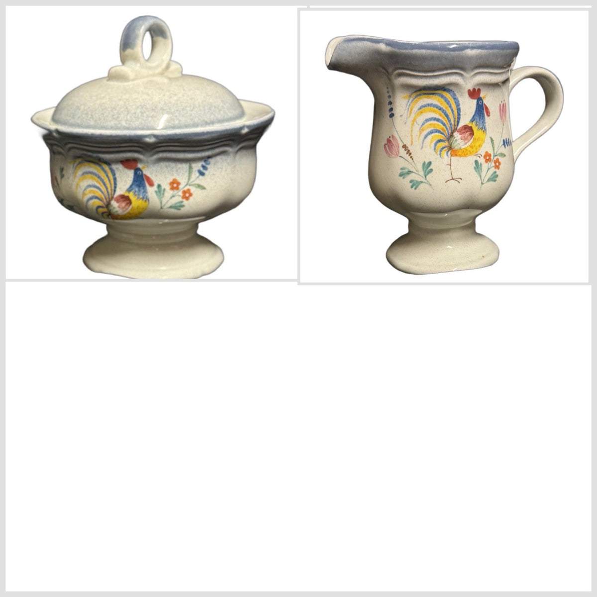 Mikasa Fresh Day Creamer & Sugar Bowl with Lid – Rooster Farmhouse Japan