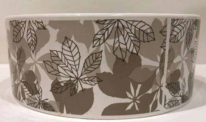 Signature Housewares JUNGLE Casserole Room Creative Floral Dish 7 5/8" D x 3” H