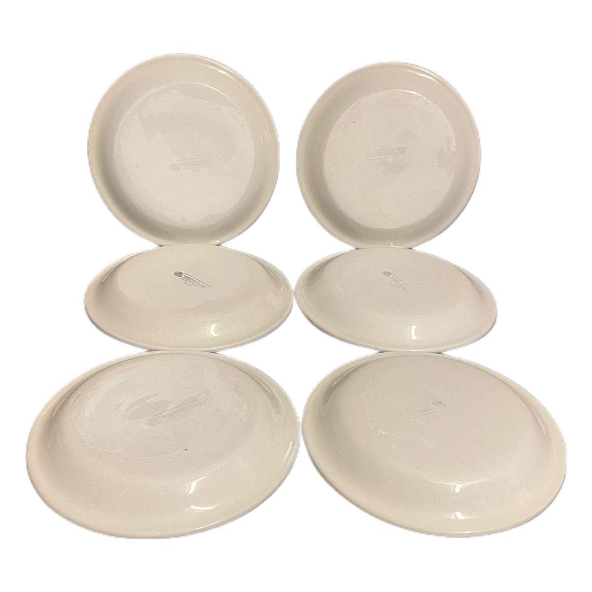 HAUSENWARE Inc. 6 Appetizer Bread And Butter Dessert Plates 2002 Ceramic