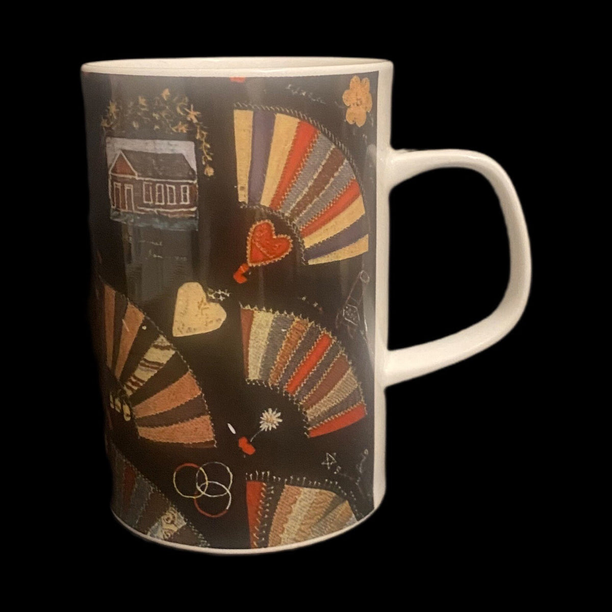 Dunoon Mug FAN QUILT Smithsonian Institution National Museum Of American Art Tea