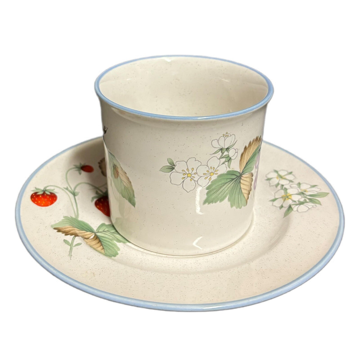Savoir Vivre LUSCIOUS 4-Cups 4-Saucers Japan JJ017 Oven To Table Coffee Tea