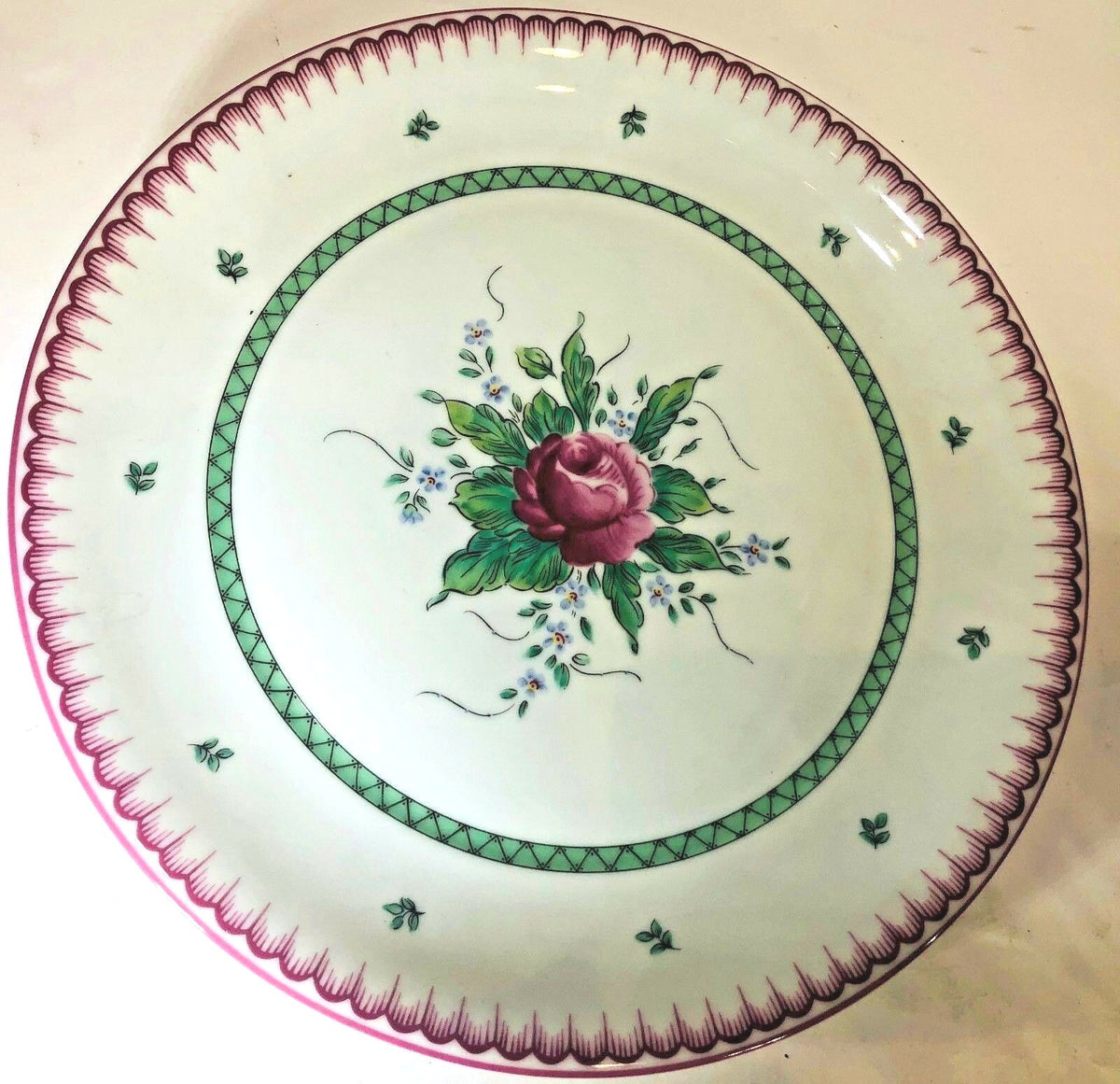 Block Spal LYRIC ROSE Gerald Gulotta Dinnerware Collection Portugal