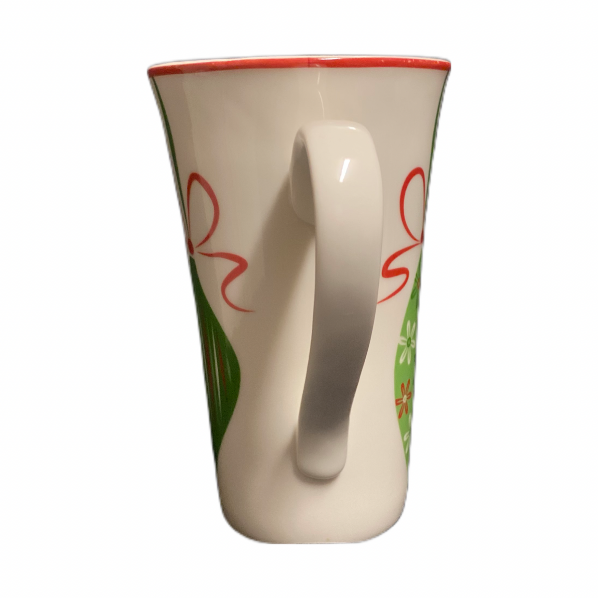 222 Fifth Latte Mug THIRD DAY OF CHRISTMAS Coffee Tea Ornament Tall Cup 16 Oz