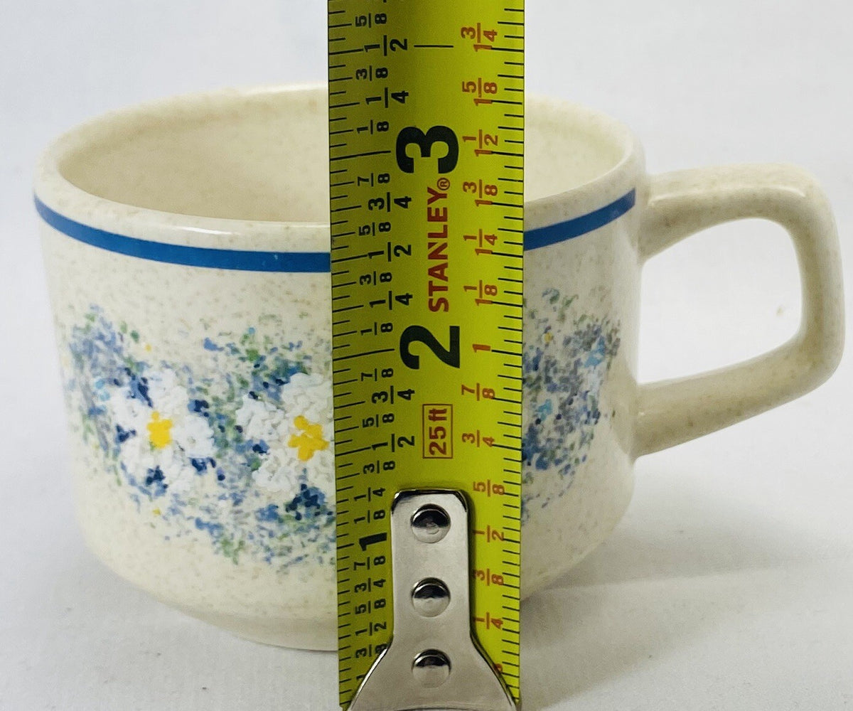 Lenox Temper-ware "DEWDROPS" Coffee Cup Saucer Freezer to Oven To Table 3 1/4"D