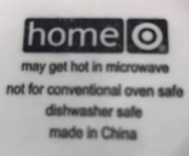 Home Target Rainbow 6 Dinner Plates 6 Salad Plates 6 Soup/Cereal Bowls-18 Piece