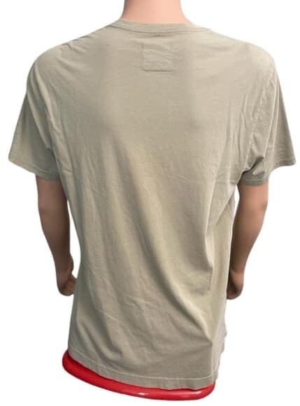 T-Shirt The Player  "XL" Beige Black Gold Mens Cotton Tee Top