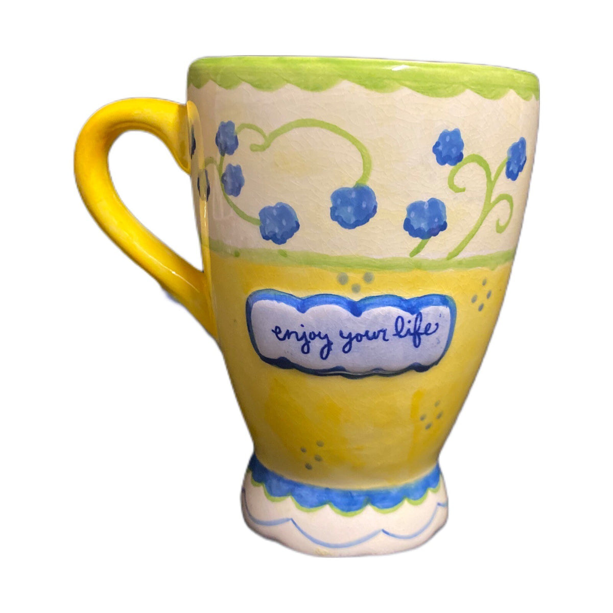 Kimberly Hodges Inspiration Mug ENJOY YOUR LIFE Coffee Tea Cup