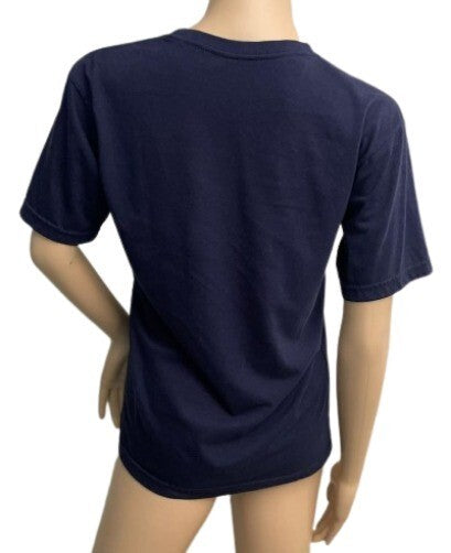 The Beatles T-Shirt By Amaya Blue white Crew Neck Short Sleeves
